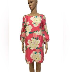 Lilly Pulitzer Classic Cindy Dress - Hotty Pink Printed